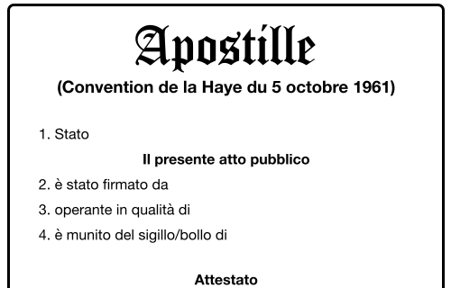 Apostille